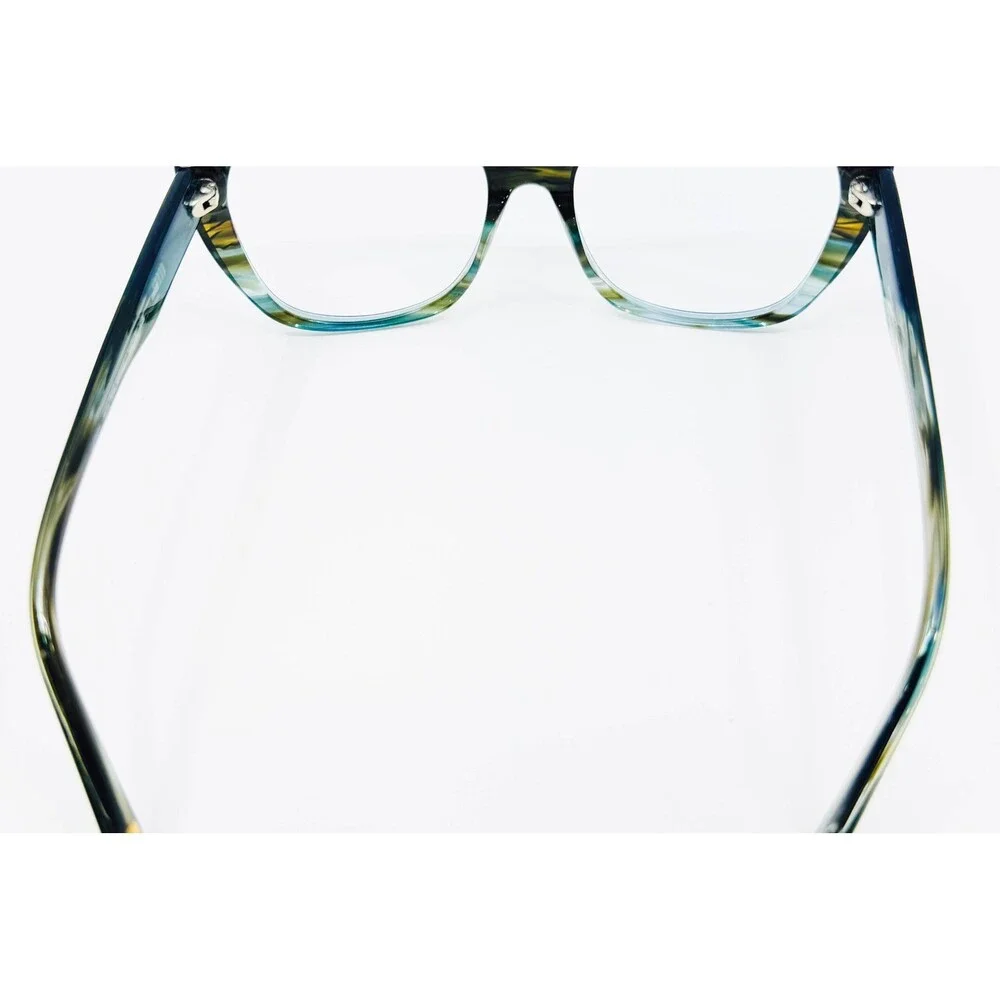 Anne Klein Eyeglasses Womens Teal Animal AK7071 (320) 54-16-135 54mm